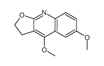 4,6-dimethoxy-2,3-dihydrofuro[2,3-b]quinoline Structure