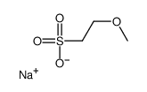 Sodium2-methoxyethanesulfonate structure