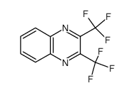 2,3-bis(trifluoromethyl)quinoxaline结构式
