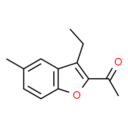Ethanone, 1-(3-ethyl-5-methyl-2-benzofuranyl)- (9CI)结构式