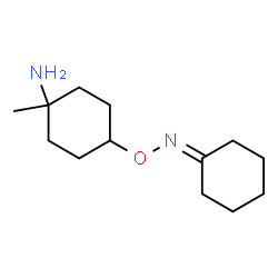 Cyclohexanone, O-(trans-4-amino-4-methylcyclohexyl)oxime (9CI)结构式