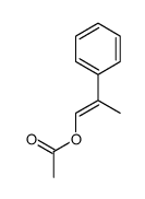 2-phenylprop-1-enyl acetate结构式