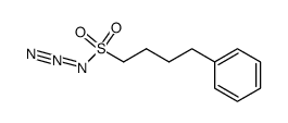 4-phenyl-1-butanesulphonyl azide结构式