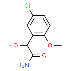 Benzeneacetamide,5-chloro--alpha--hydroxy-2-methoxy- picture