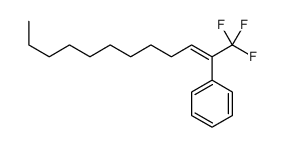 1,1,1-trifluorododec-2-en-2-ylbenzene结构式