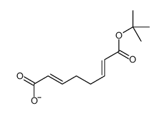 8-[(2-methylpropan-2-yl)oxy]-8-oxoocta-2,6-dienoate结构式
