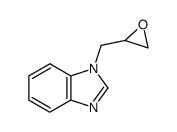 1H-Benzimidazole,1-(oxiranylmethyl)-(9CI)结构式