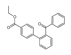 ethyl 2'-benzoyl[1,1'-biphenyl]-4-carboxylate Structure