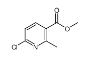 Methyl 6-chloro-2-methylnicotinate structure