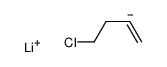 lithium,4-chlorobut-1-ene结构式