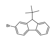 2-bromo-9-tert-butylfluorene结构式