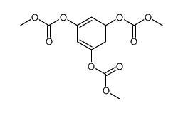 1,3,5-tris-methoxycarbonyloxy-benzene结构式