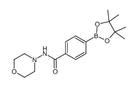 [4-(4'-Aminomorpholine-1-carbonyl)phenyl]-boronic acid pinacol ester picture