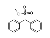 methyl 9H-fluorene-9-sulfonate结构式