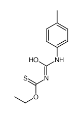 O-ethyl N-[(4-methylphenyl)carbamoyl]carbamothioate结构式