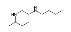 N-BUTYL-N'-2-BUTYLETHYLENEDIAMINE结构式