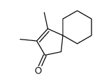 3,4-dimethylspiro[4.5]dec-3-en-2-one Structure