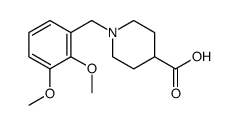 1-(2,3-DIMETHOXY-BENZYL)-PIPERIDINE-4-CARBOXYLIC ACID picture