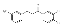 3',4'-DICHLORO-3-(3-METHYLPHENYL)PROPIOPHENONE Structure