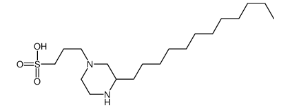 3-(3-dodecylpiperazin-1-yl)propane-1-sulfonic acid结构式