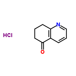 7,8-Dihydro-5(6H)-quinolinone hydrochloride (1:1) Structure