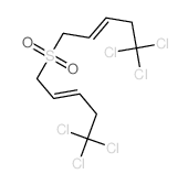 5,5,5-trichloro-1-(5,5,5-trichloropent-2-enylsulfonyl)pent-2-ene结构式