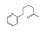 6-pyridin-2-ylhexan-2-one结构式