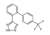 5-[2-[4-(trifluoromethyl)phenyl]phenyl]-2H-tetrazole Structure