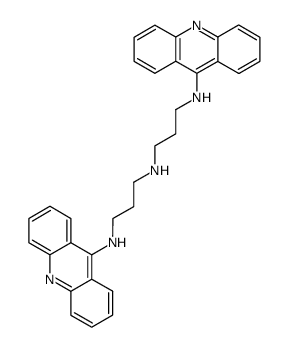 bis-9-aminoacridine结构式