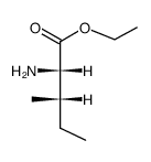 ethyl L-isoleucinate structure