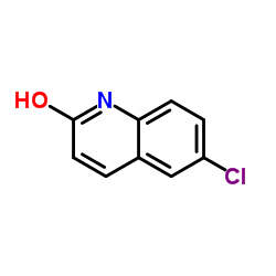 6-CHLOROQUINOLIN-2(1H)-ONE结构式