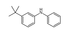 3-(TERT-BUTYL)-N-PHENYLANILINE结构式