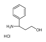 (s)-3-phenyl-beta-alaninol hcl Structure