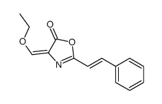 2-styryl-4-ethoxymethylene-5-oxazolone Structure