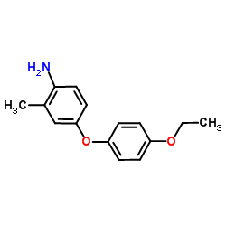 4-(4-Ethoxyphenoxy)-2-methylaniline Structure