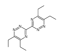 3-(5,6-diethyl-1,2,4-triazin-3-yl)-5,6-diethyl-1,2,4-triazine结构式