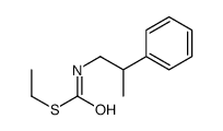S-ethyl N-(2-phenylpropyl)carbamothioate结构式