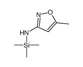 5-Methyl-N-(trimethylsilyl)-1,2-oxazol-3-amine Structure