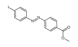 (E)-methyl 4-[(4-iodophenyl)diazenyl]benzoate Structure