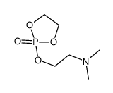 N,N-dimethyl-2-[(2-oxo-1,3,2λ5-dioxaphospholan-2-yl)oxy]ethanamine Structure