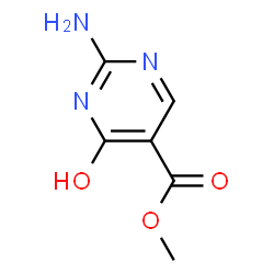 2-氨基-4-羟基嘧啶-5-羧酸甲酯结构式