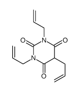 1,3,5-tris(prop-2-enyl)-1,3-diazinane-2,4,6-trione Structure