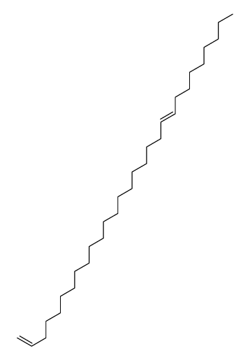 nonacosa-1,20-diene Structure