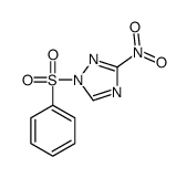 1-(benzenesulfonyl)-3-nitro-1,2,4-triazole Structure