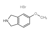 5-甲氧基异吲哚啉氢溴酸盐结构式