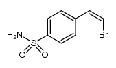 (Z)-4-(2-bromovinyl)benzenesulfonamide Structure