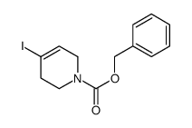 benzyl 4-iodo-3,6-dihydro-2H-pyridine-1-carboxylate结构式
