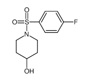 1-(4-fluorophenylsulfonyl)piperidin-4-ol structure