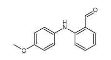 4'-methoxydiphenylamine-2-carboxaldehyde结构式