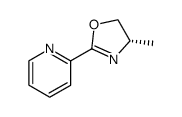 2-[4'-(S)-methyl-4,5-dihydrooxazolin-2'-yl]pyridine结构式